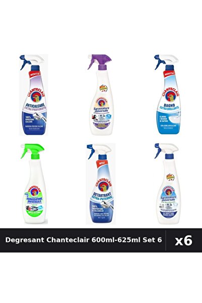 Chanteclair Set 6 Degresant Universal 600ml-625ml - Bicarbonat, Lamaie, Mosc ...