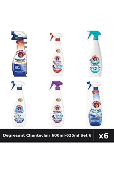 Chanteclair Set 6 Degresant Universal 600ml-625ml - 6 Arome: Marsilia, Lavand...