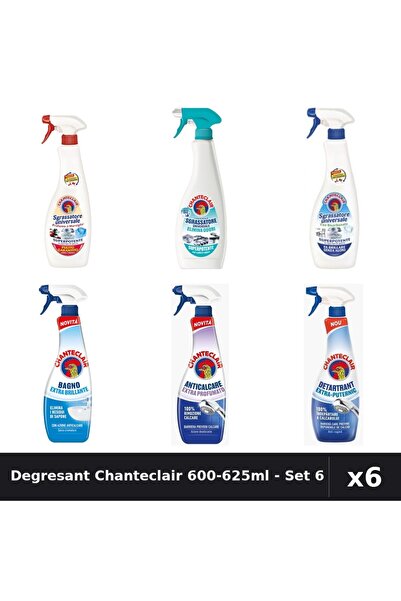 Chanteclair Set 6 Degresant Universal și Anticalcar 600-625ml - Marsilia, Bic...