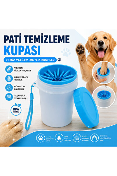 Köpek Pati Yıkama Aparatı Küçük Boy – Pratik Su İle Temizleme Kupası