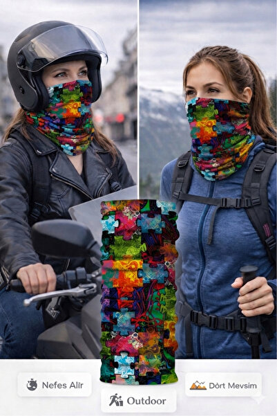 colizon Unisex Running Cycling Motor for Buff Neck Gaiter Uv Protection Therm...
