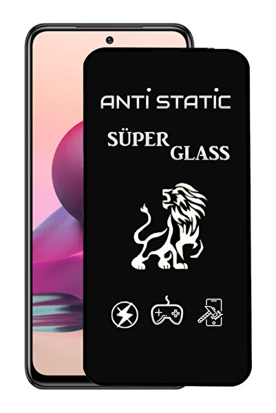 TechnoZone Xiaomi Redmi Note 10S Compatible Anti-Static Dust-Repellent Temper...