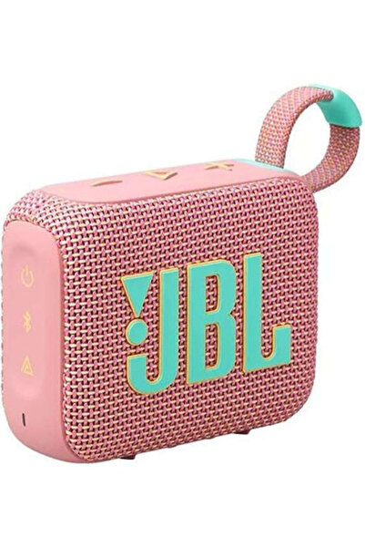 JBL Go 4 Αδιάβροχο Ηχείο Bluetooth 4.2W με αυτονομία μπαταρίας έως 7 ώρες Ροζ