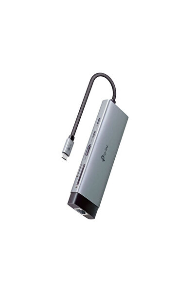 TP-LINK Σταθμός σύνδεσης USB-C με HDMI 4K PD Ethernet Γκρι (UH9120C)