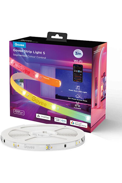 Govee Έξυπνη ταινία LED Wi-Fi 24V RGB 3μ με τροφοδοτικό Κωδικός: H612FCD1
