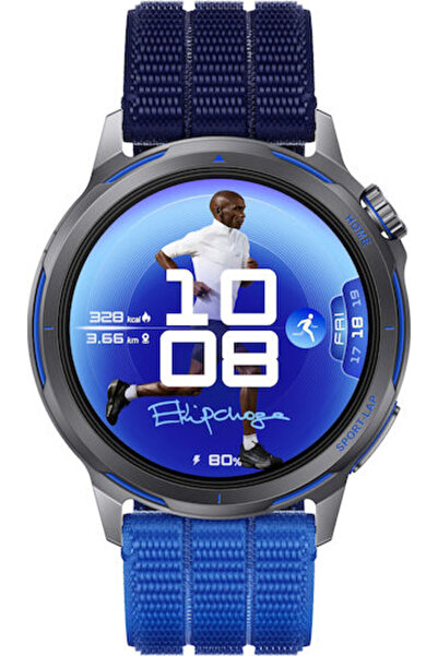 Huawei Ρολόι GT Runner 2 Τιτάνιο 43mm Αδιάβροχο με Παρακολούθηση Καρδιακών Πα...