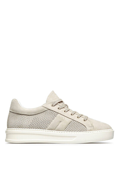 FABI Bej Erkek Deri Sneaker FU0459.A08ZIPCVG051