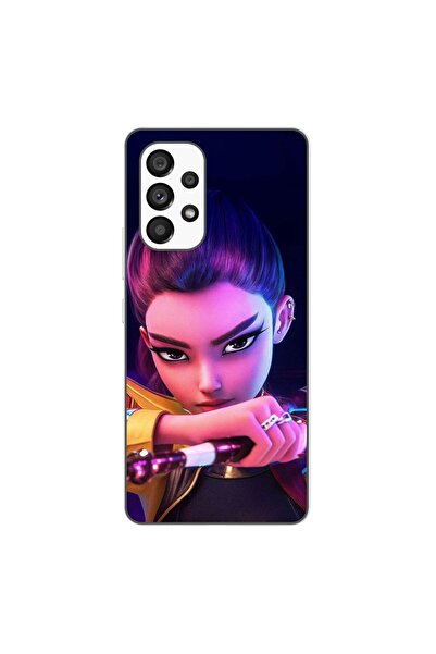 OEM Husa compatibila cu Samsung Galaxy A53 5G Silicon Gel Tpu Model KPop Demo...