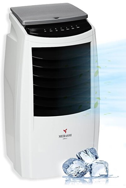 MEBASHI ACO113 Air Cooler with 8L Capacity, Honeycomb Filtration, and Water C...