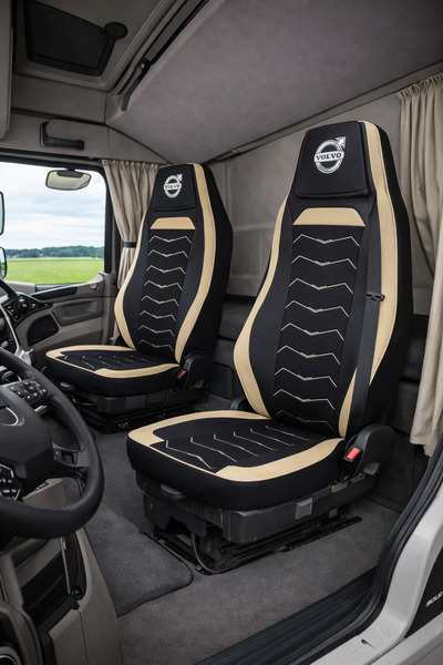 Dalauto Huse scaune camion VOLVO EURO 6 FH4 Negru Bej