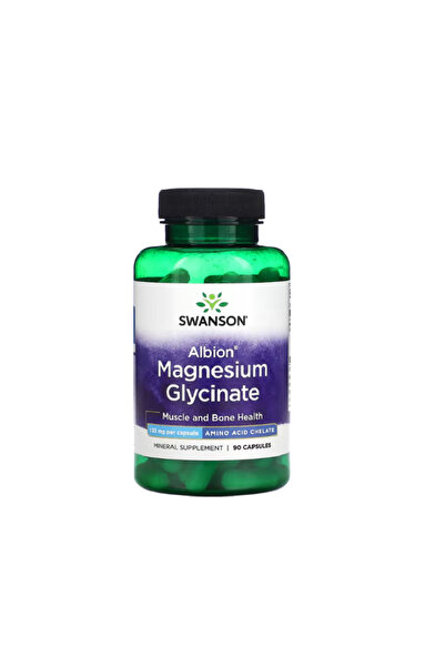 SWANSON Albion Magnesium Glycinate 133mg. 90 Capsule -