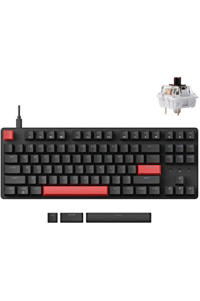 Keychron Lemokey X1-A3 QMK/VIA X1-A3 Μηχανικό πληκτρολόγιο gaming χωρίς αριθμ...