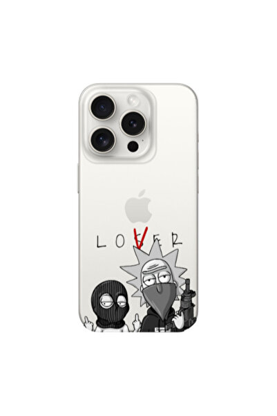 Other Apple iPhone 15 Pro Max Rick Loser Transparent Silicone TPU Θήκη