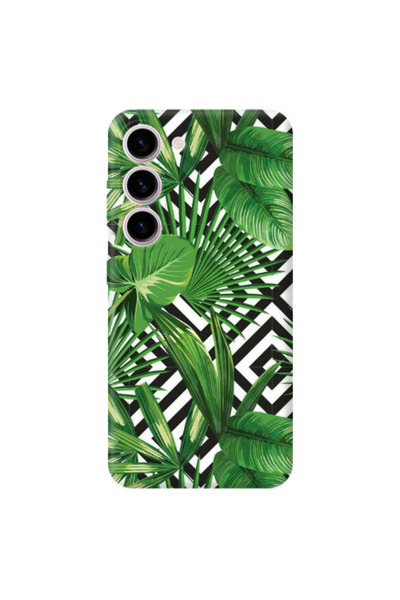 Other Samsung S23 Plus Green Laves arrow Transparent Silicone TPU Θήκη