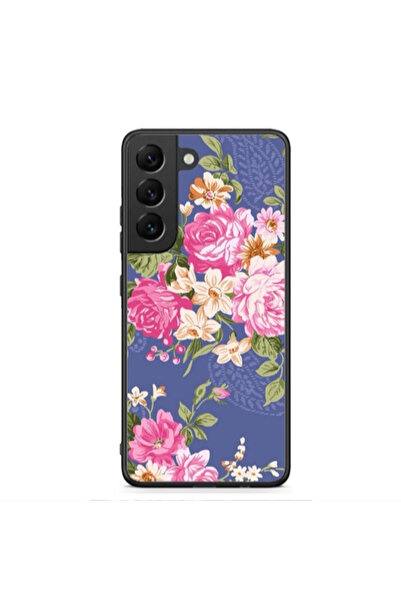 Other Samsung S22 Plus Mixed roses Black Glossy Θήκη