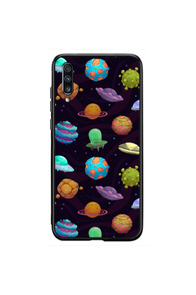 Other Samsung A70 Spacecraft Black Glossy Θήκη