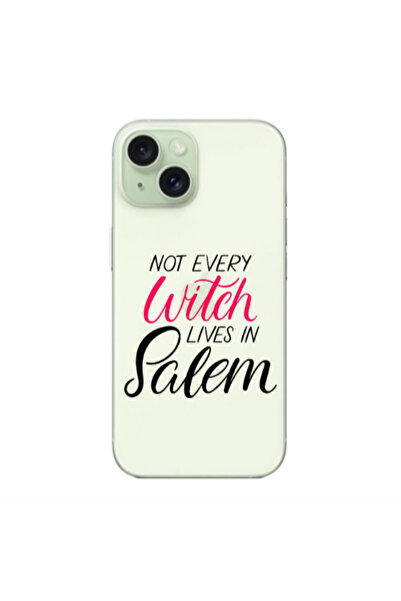 Other Apple iPhone 15 Plus Not every witch lives in salem Transparent Silicon...