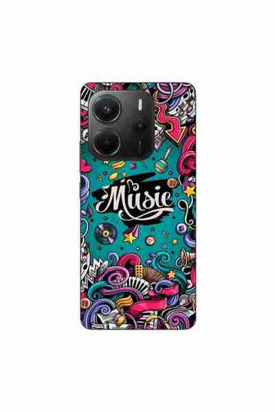 OEM Husa compatibila cu Xiaomi Redmi Note 14 4G Silicon Gel Tpu Model Pop Art...