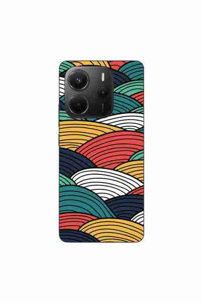 OEM Husa compatibila cu Xiaomi Redmi Note 14 4G Silicon Gel Tpu Model Abstrac...