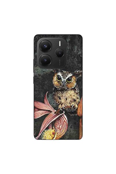 OEM Husa compatibila cu Xiaomi Redmi Note 14 5G Silicon Gel Tpu Model Owl Pai...