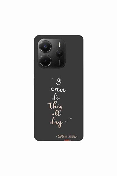 OEM Θήκη συμβατή με Xiaomi Redmi Note 14 4G Σιλικόνης TPU με σχέδιο μηνύματος...