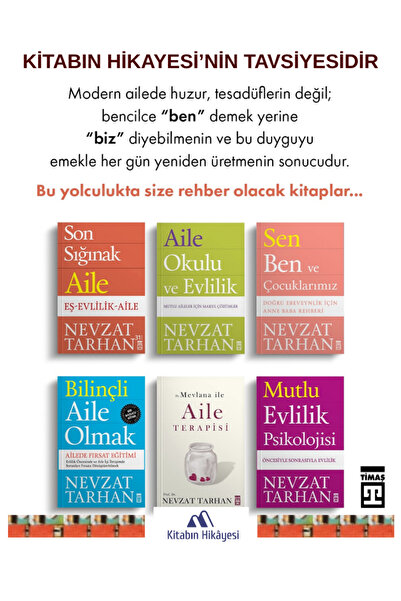 Timaş Yayınları Nevzat Tarhan- Aile Okulu ve Evlilik, Mutlu Evlilik Psikoloji...