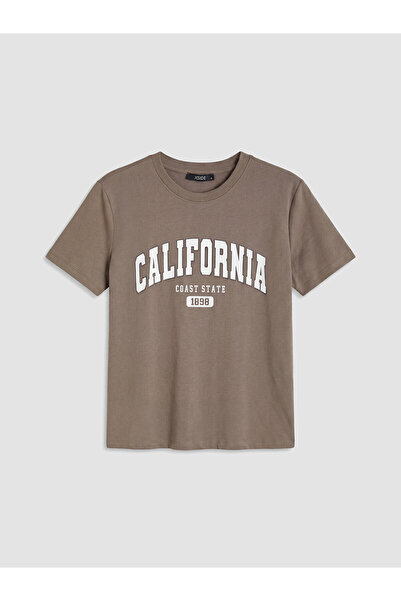 LC Waikiki Γυναικείο μπλουζάκι NEVAVM με στάμπα California