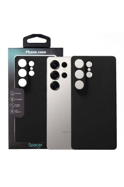 Spacer SPPC-SM-GX-S25U-TPU Case for Samsung Galaxy S25 Ultra, Black