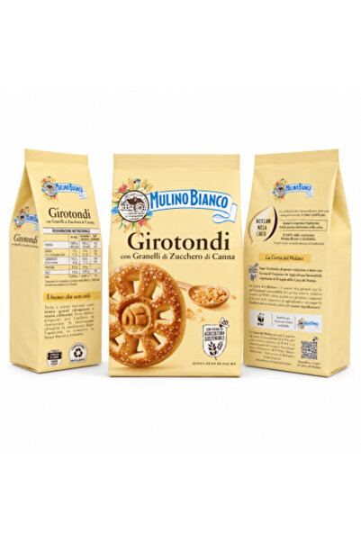 Mulino Bianco Set 3 x Biscuiți Girotondi, 350 g/pachet, biscuiți aromatizați ...