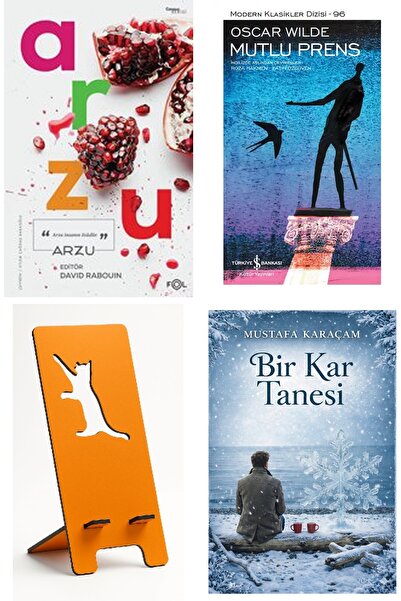TÜRKİYE İŞ BANKASI KÜLTÜR YAYINLARI Arzu + Happy Prince + Phone Holder + a Sn...