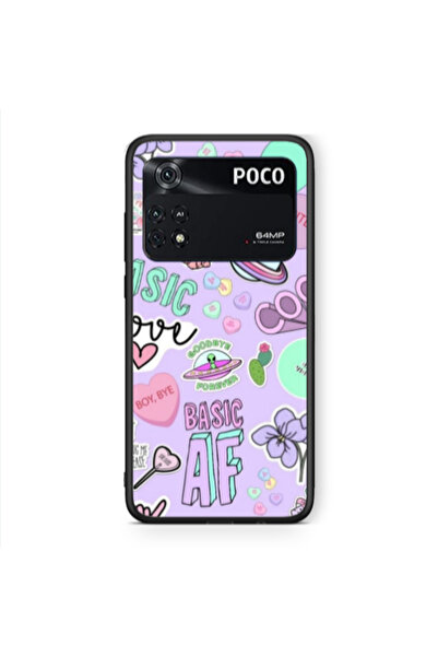 Other Xiaomi Poco M4 Pro 4G Basic AF Black Glossy Θήκη