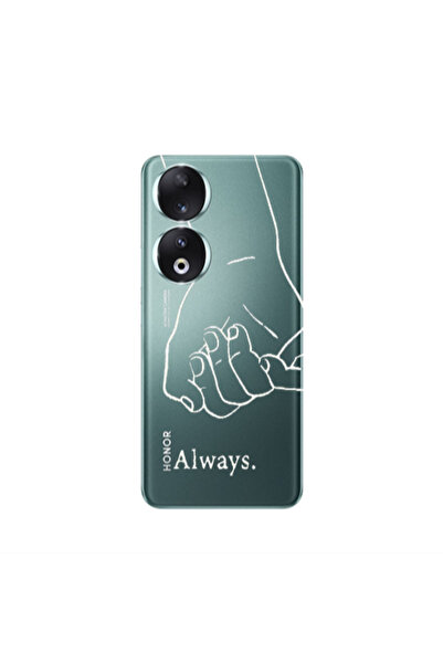 Other Honor 90 5G Always Transparent Silicone TPU Θήκη