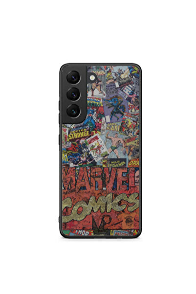 Other Samsung S22 Plus Marvel comics Black Glossy Θήκη