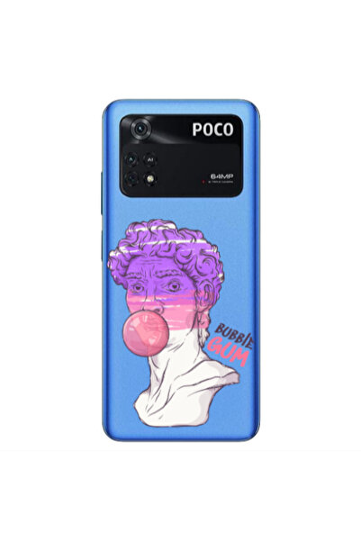 Other Xiaomi Poco M4 Pro 4G Pin Bubble Transparent Silicone TPU Θήκη