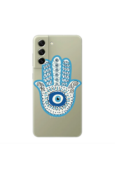 Other Samsung S22 Plus Evil eye bead in hand Transparent Silicone TPU Θήκη