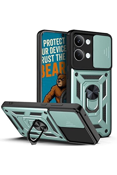 Orso Θήκη Combo Kickstand Slide Camera Green Poco X8 Pro Max