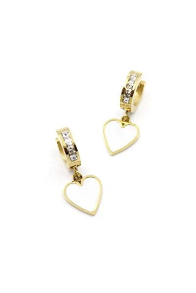 Marsilyan Nvdn- Ieg - Heart Earrings - Gold Iegrs-Nvdn1
