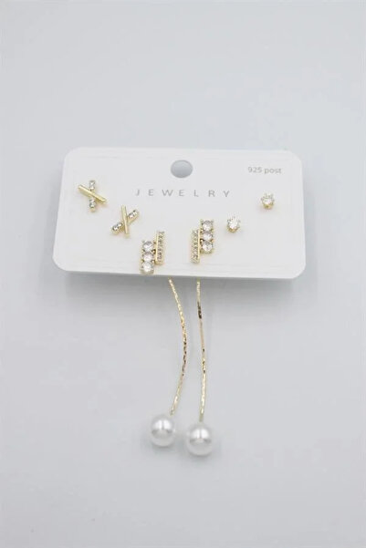 Marsilyan Nvdn- Ieg - Multiple Set Earrings - Gold Iegrs-Nvdn1