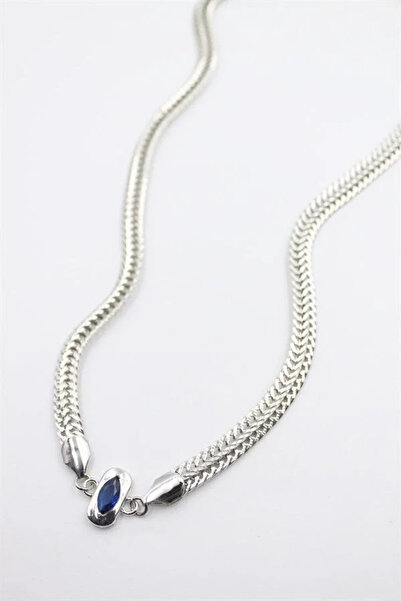 Marsilyan Nvdn- Ieg - Stone Vip Necklace - Silver Iegrs-Nvdn1