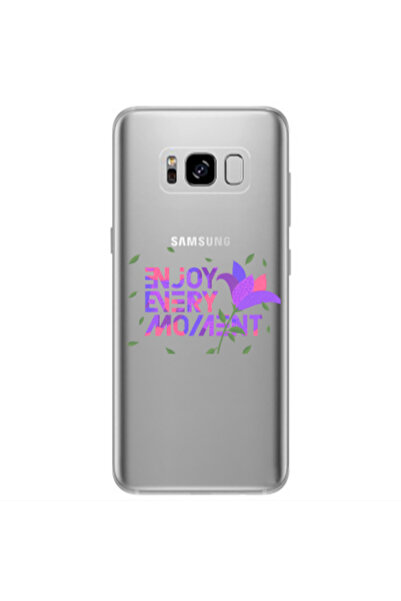 Other Samsung S8 Plus Enjoy Every Moment Transparent Silicone TPU Θήκη