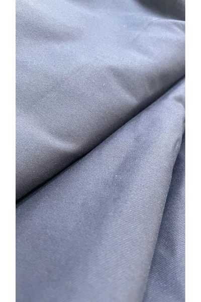 LUSSAMODA Gabardine Fabric Thin Draped Dress, Skirt, Pants, Jacket, Black Col...