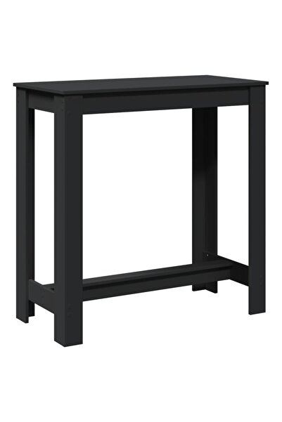 vidaxl Masă de bar, negru, 102x50x103,5 cm, lemn prelucrat