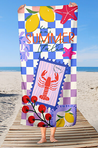 Ulu Home Trend Unisex Cotton Sea Bath Beach Towel