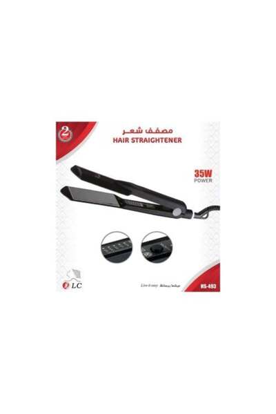 DLC Professional Hair Straightener Model HS-493 in Black