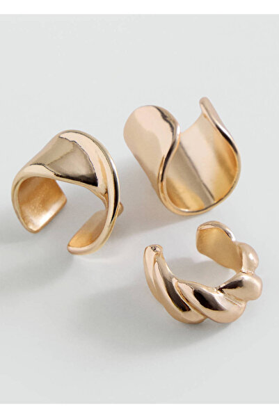 Mango Teen 2'li earcuff küpe seti