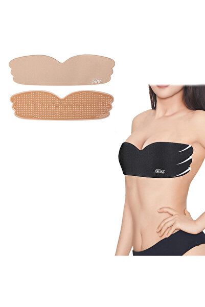 Sthxyfaith Strapless Sticky Bra Reusable Adhesive Invisible Backless Bras, Co...