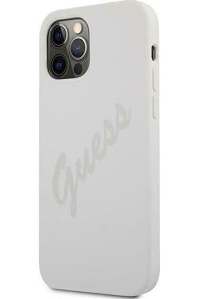 Guess Script Vintage Πίσω Κάλυμμα Πλαστικό Λευκό (iPhone 12 Pro Max) Κωδικός:...