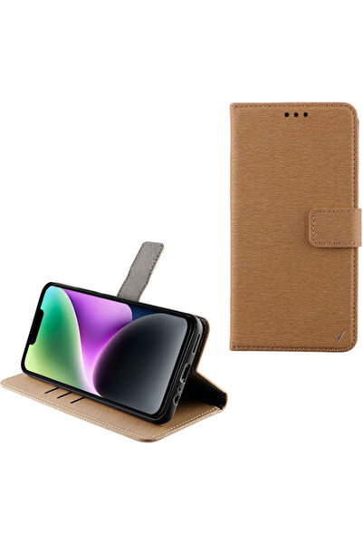 Other Volte-Tel Book Συνθετικό Δέρμα / Σιλικόνη Χρυσό (iPhone SE 2025)