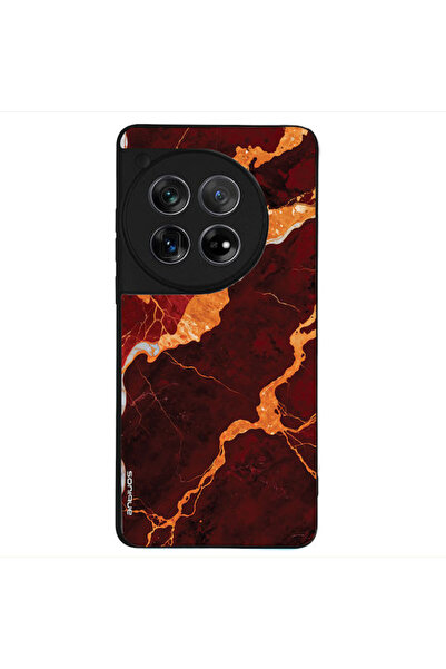 Other Θήκη Sonique Σειρά Μάρμαρο Oneplus 12 5g Κόκκινο