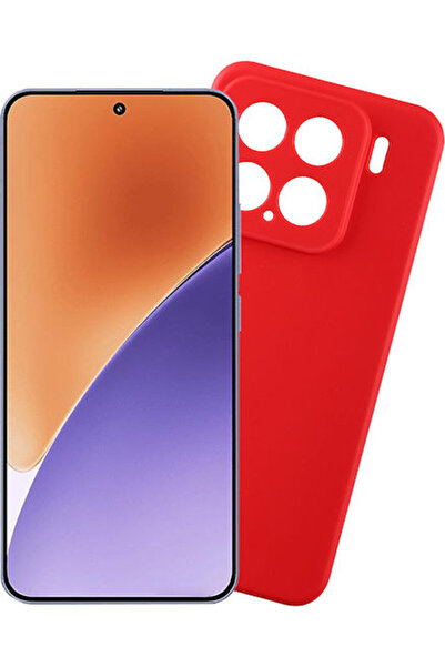 Other Volte-Tel Πίσω Κάλυμμα Σιλικόνης με Λουράκι Κόκκινο (Xiaomi 15)